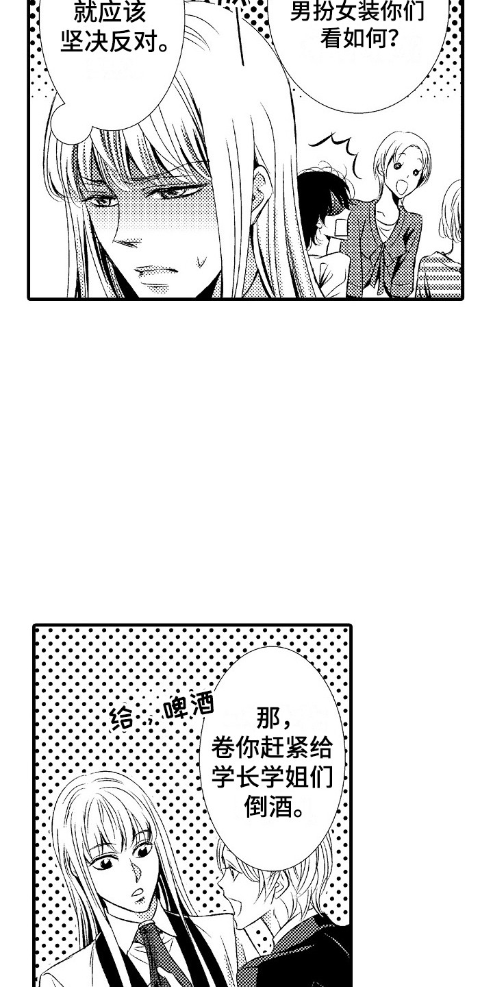 他的光芒漫画,第13章：女扮男装1图