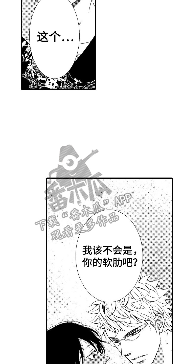他的光芒万丈1至100集免费观看漫画,第15章：软肋3图
