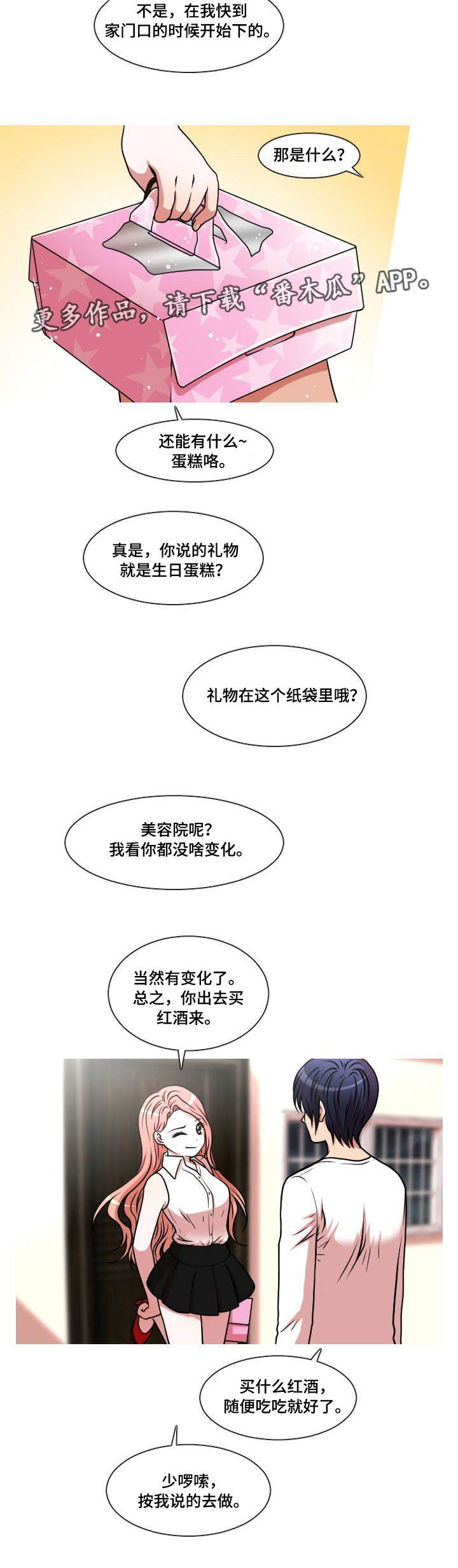 非常规操作漫画,第35章：生日礼物4图