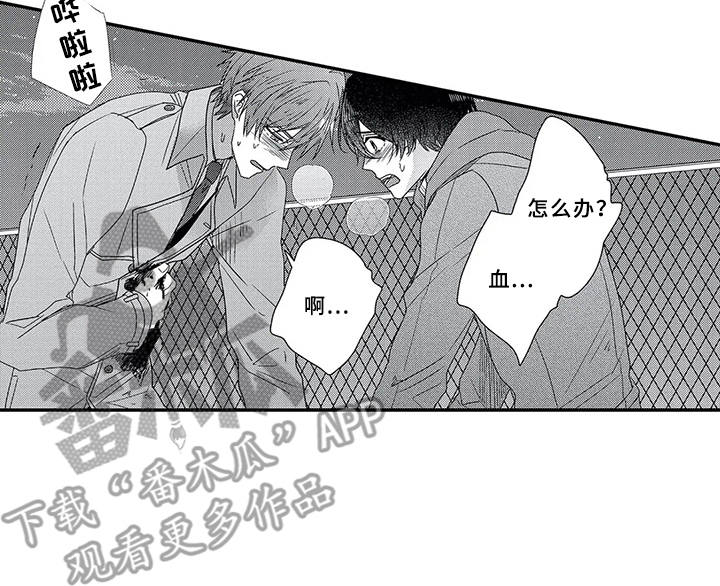 芳香咖啡伴侣漫画,第16章： 负伤1图