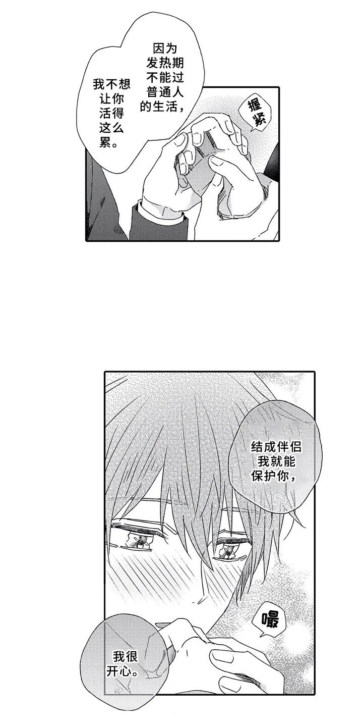 芳香王月季优缺点漫画,第9章：结为伴侣3图