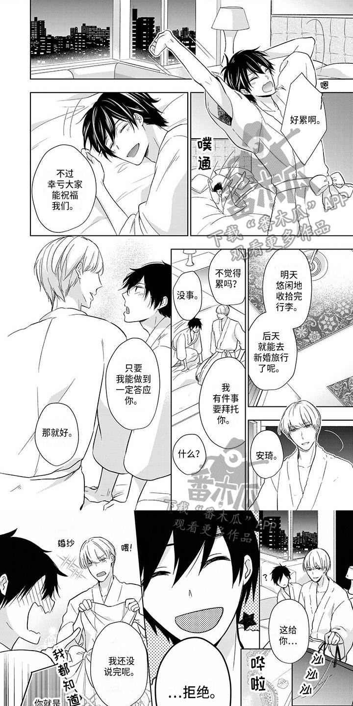 稳定的关系漫画,第25章：新婚旅行1图