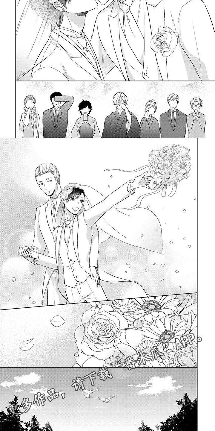 稳定的关系靠的是共性漫画,第24章：结婚1图