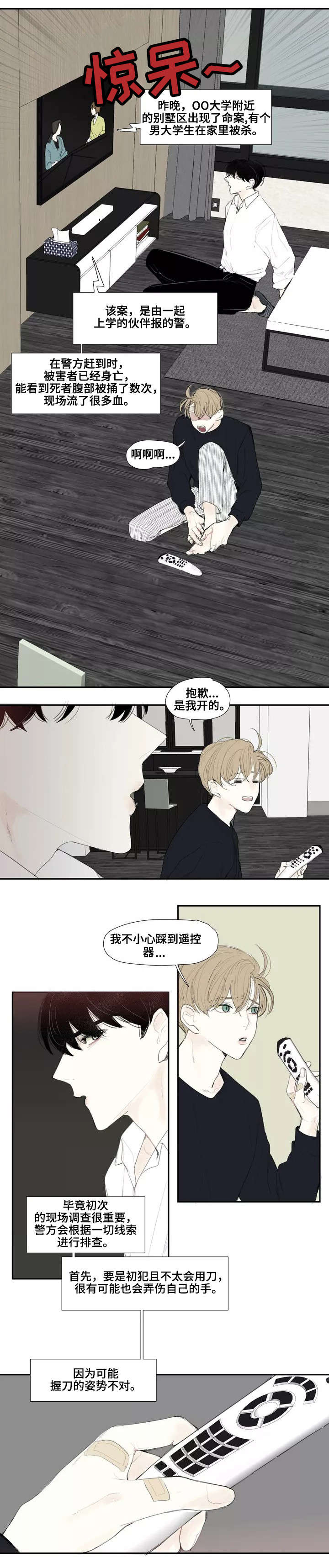 失忆凶杀漫画,第2章：失忆1图