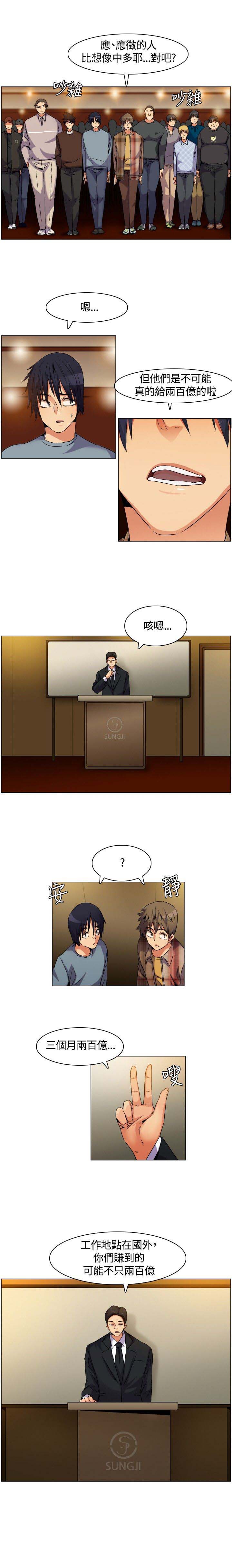 百亿荒岛行漫画,第3章：应聘工作2图