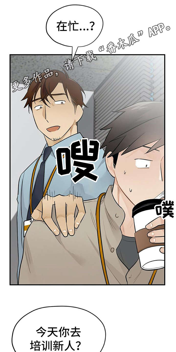 实习期的工作内容怎么写漫画,第19章：很在意1图