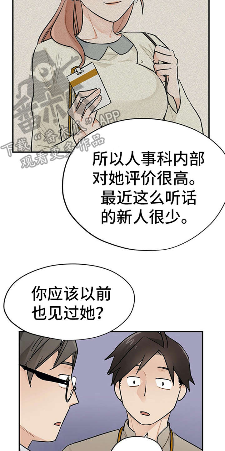 实习期的工作内容怎么写漫画,第19章：很在意1图