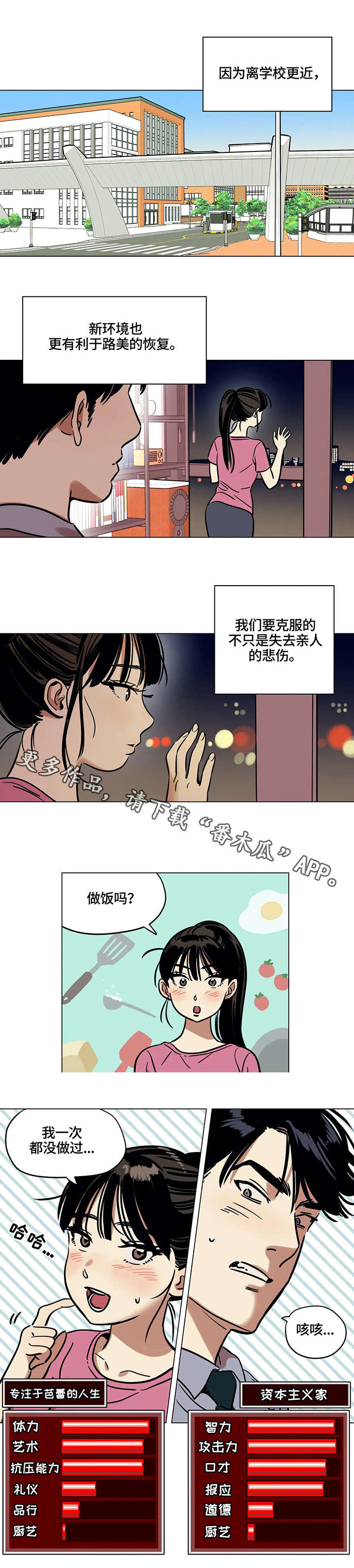 鸠占鹊巢漫画,第17章：适应2图