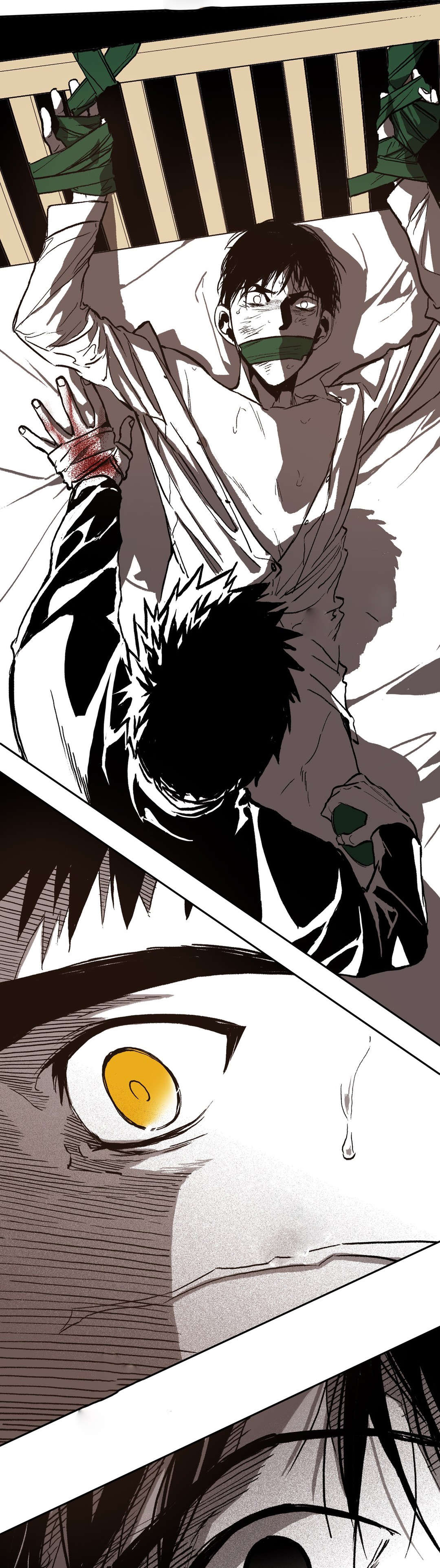 困地为牢的小说漫画,第68章：渐渐无力3图