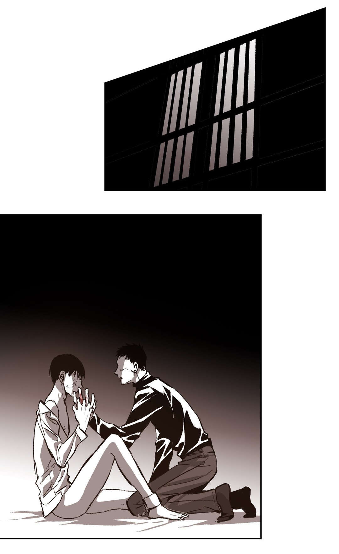 困地为牢的小说漫画,第68章：渐渐无力1图