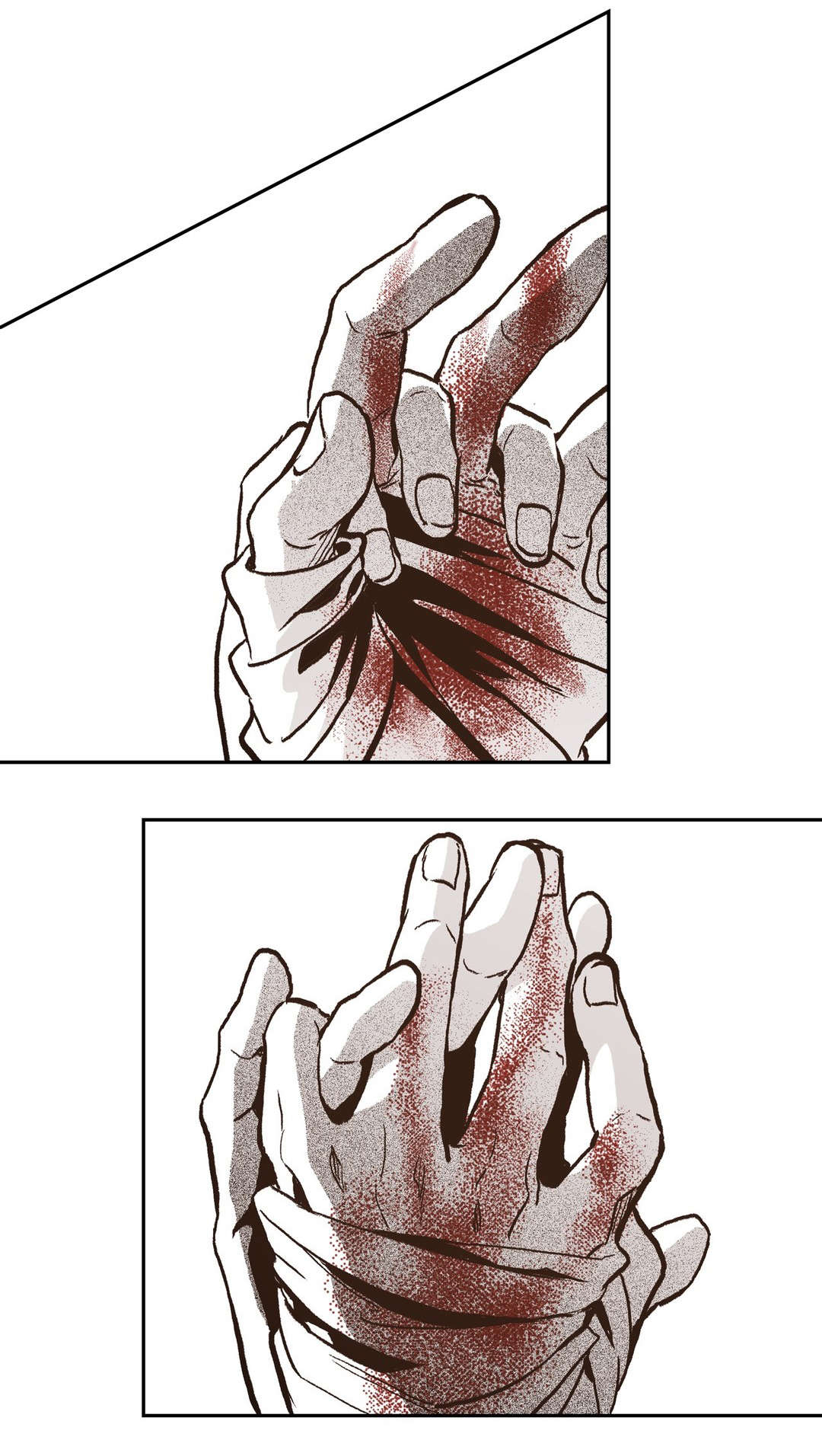 困地为牢的小说漫画,第68章：渐渐无力5图