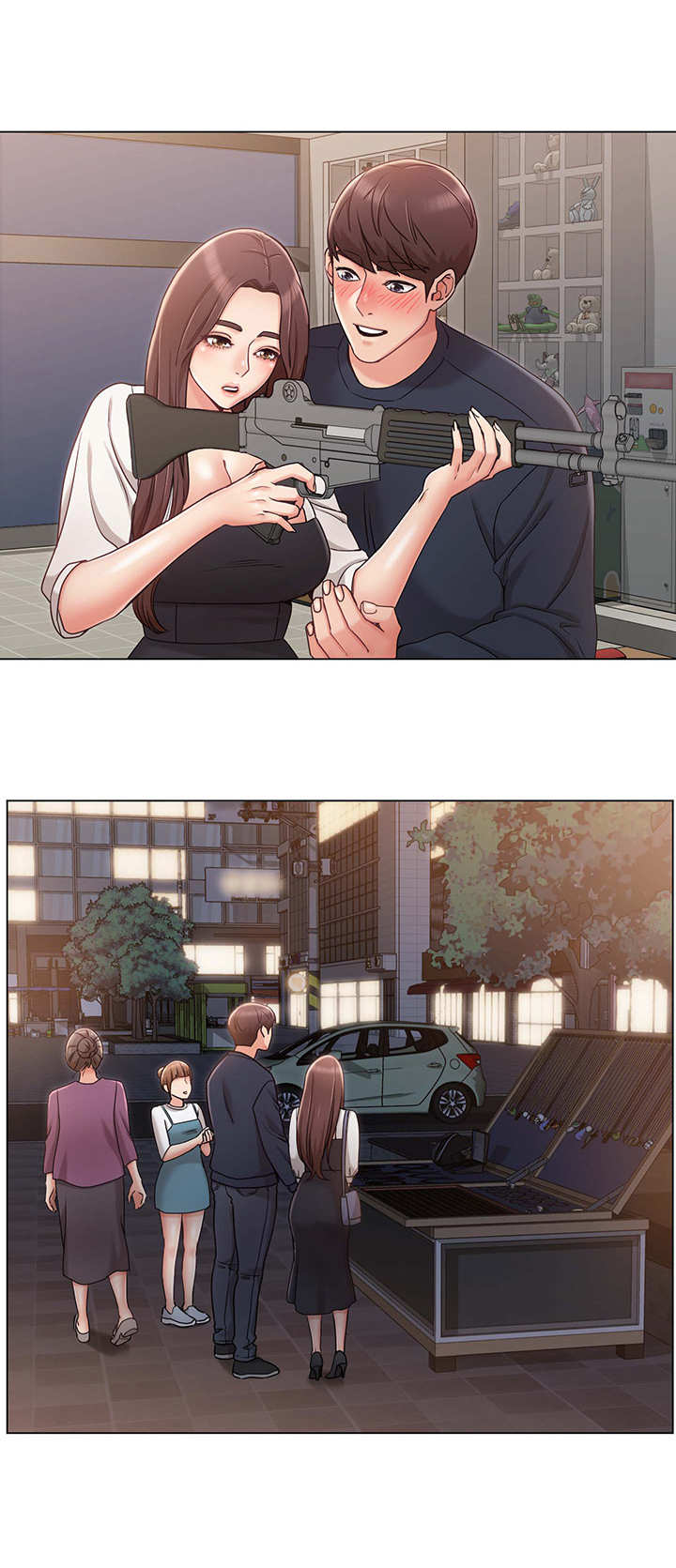 奇怪的念想漫画,第13章：喝酒1图