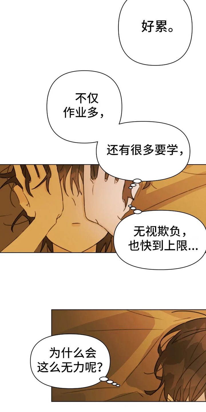 浪漫的英文单词漫画,第8章：疲惫5图