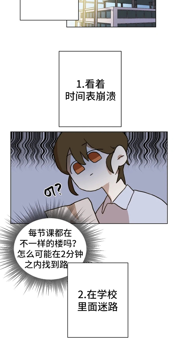 浪漫的洒脱漫画,第4章：人生地不熟4图