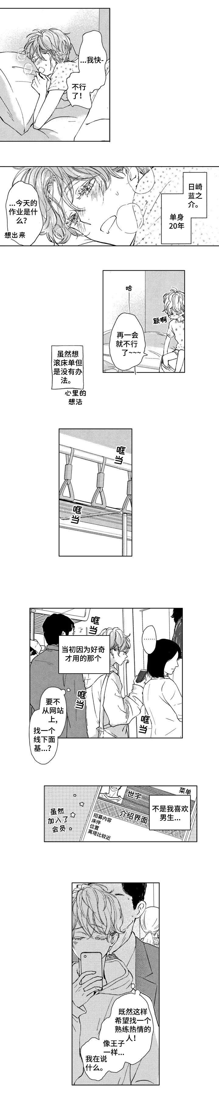 会不会是陷阱漫画,第1章：大叔1图