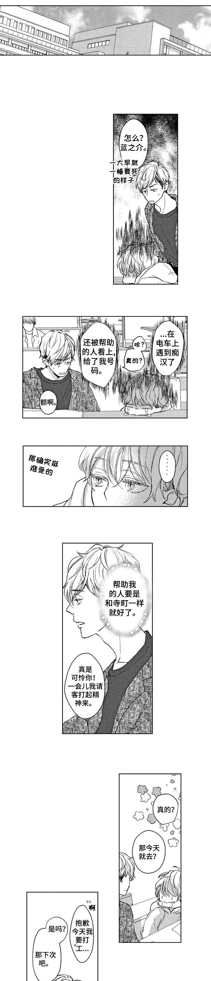 会不会是陷阱漫画,第1章：大叔1图