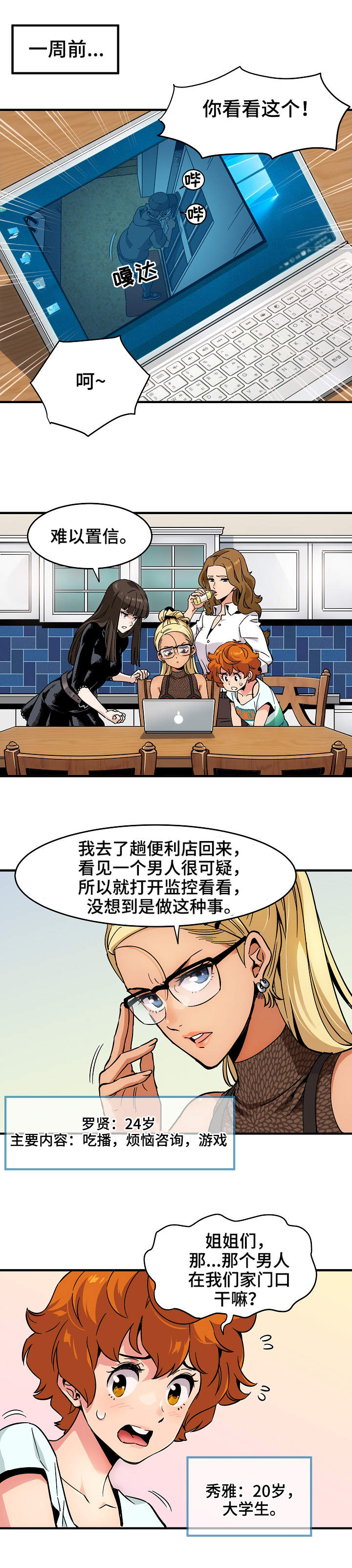 保镖公司多少钱漫画,第1章：侦探H5图