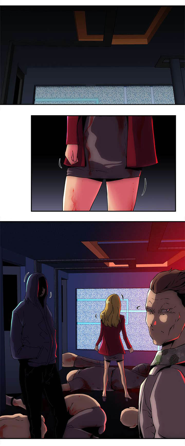 孤村别墅漫画,第12章：带我离开1图