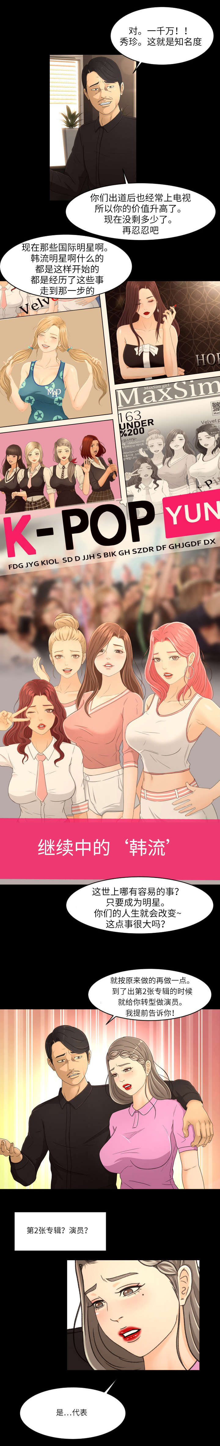 独家签约漫画,第28章：丰厚酬劳1图