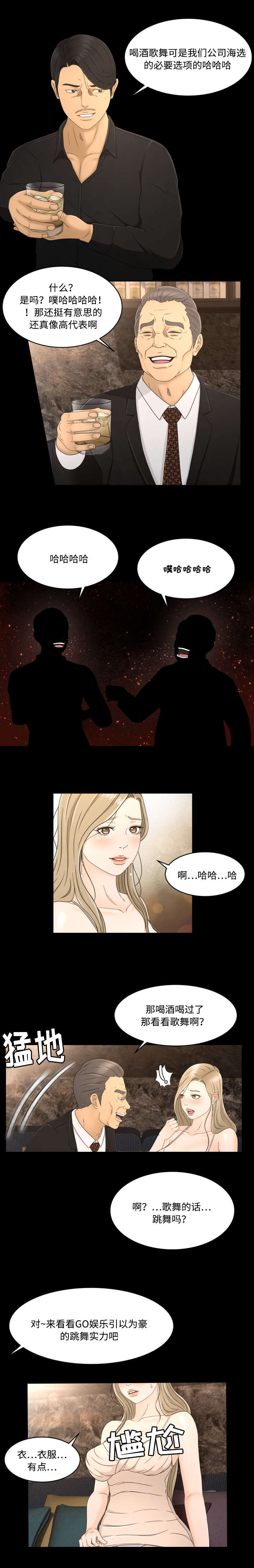 独家签约漫画,第13章：跳舞3图
