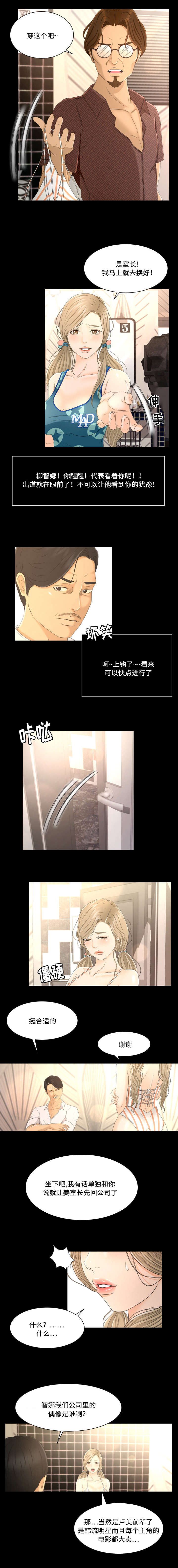 独家签约漫画,第8章：抉择1图