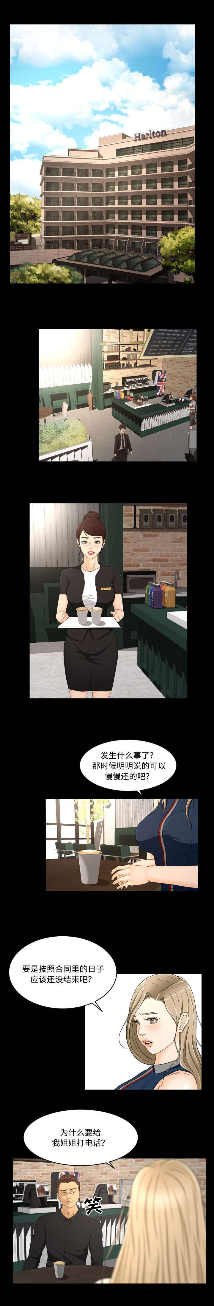 独家签约漫画,第31章：见面1图