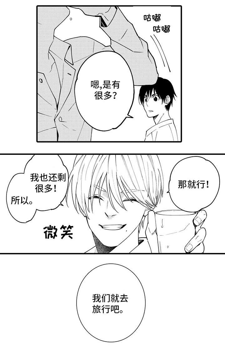 追星福利漫画,第27章：去旅行吧4图