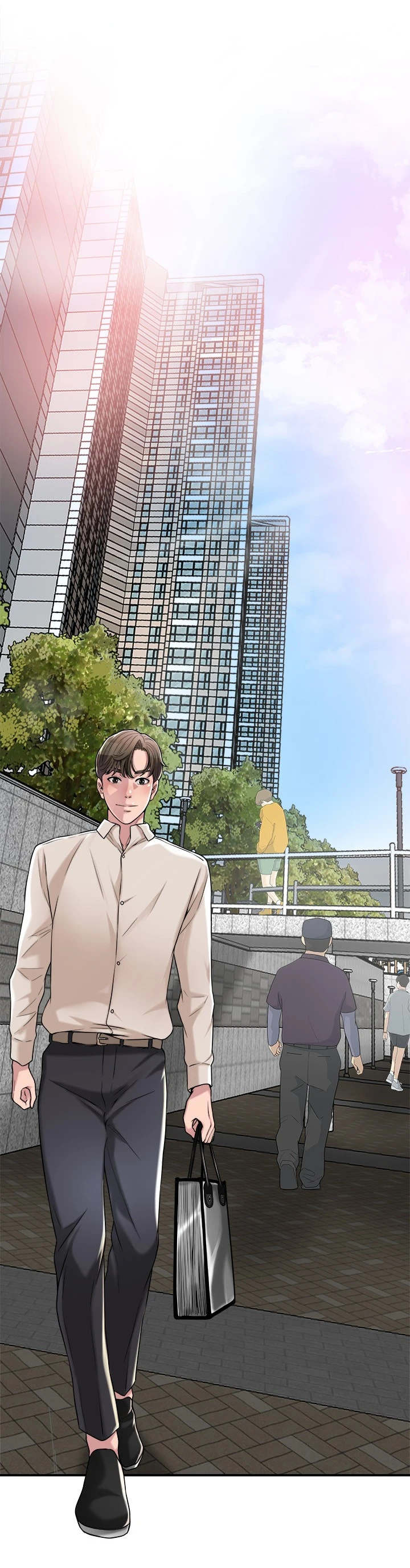 快乐城市漫画,第1章：家教老师1图