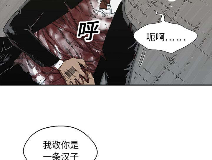 乱世邮差阿昌观后感漫画,第44章：血性2图