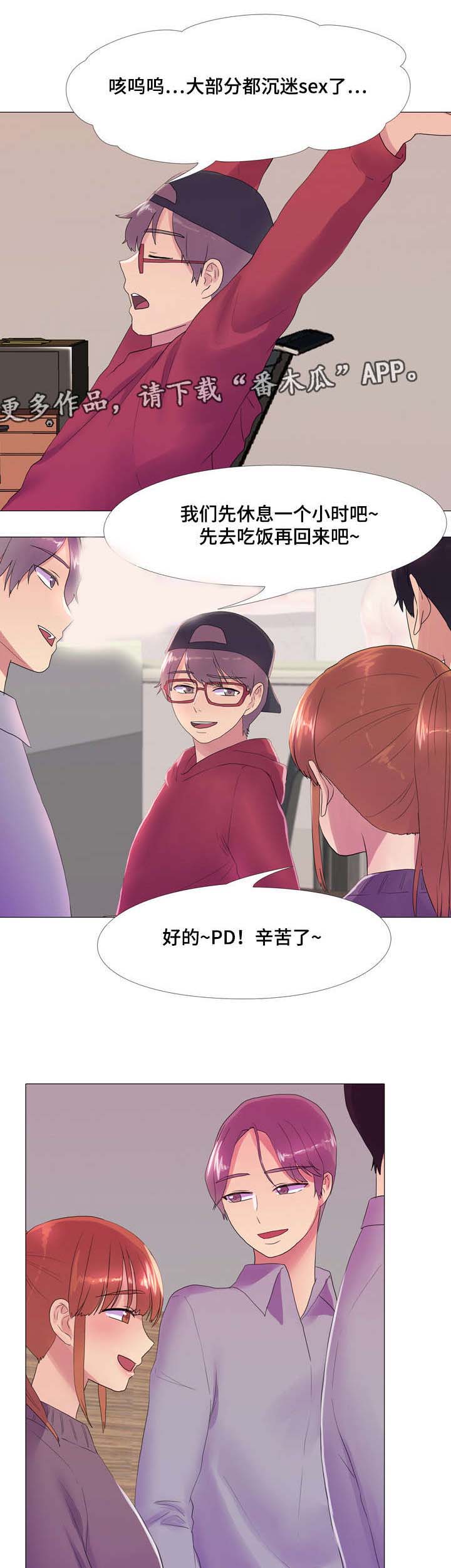 播映游戏漫画,第21章：幕后剧组5图