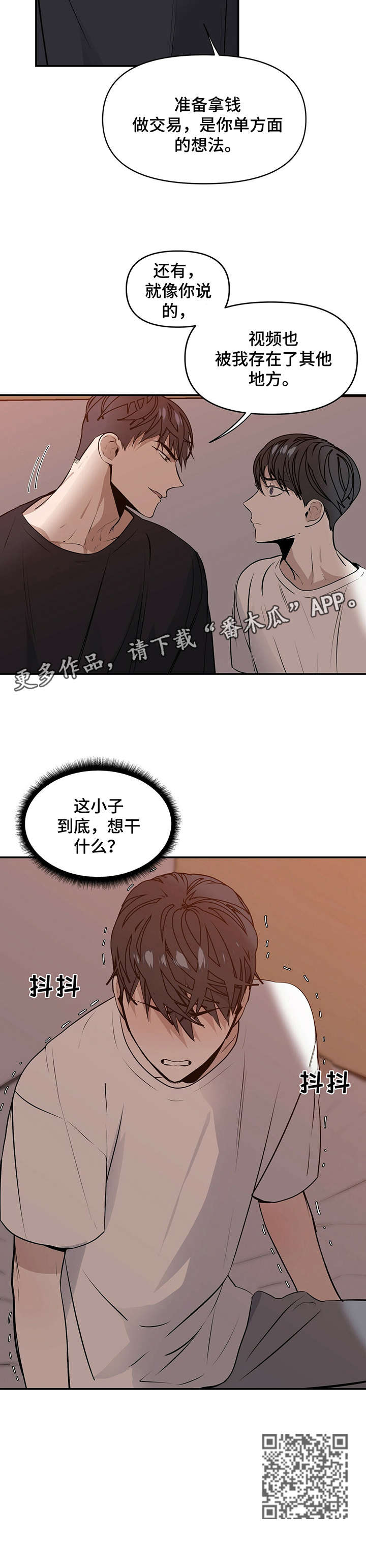 偏执症漫画,第3章：真傻3图