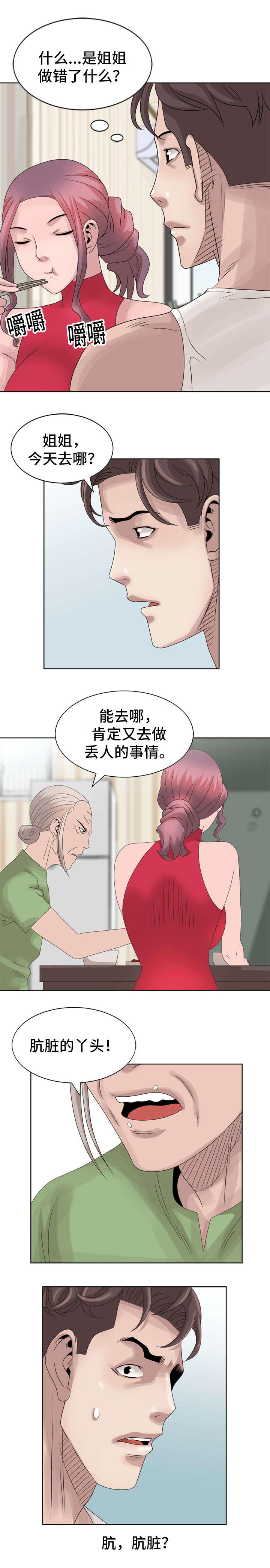 返乡风波漫画,第13章：肮脏的丫头5图
