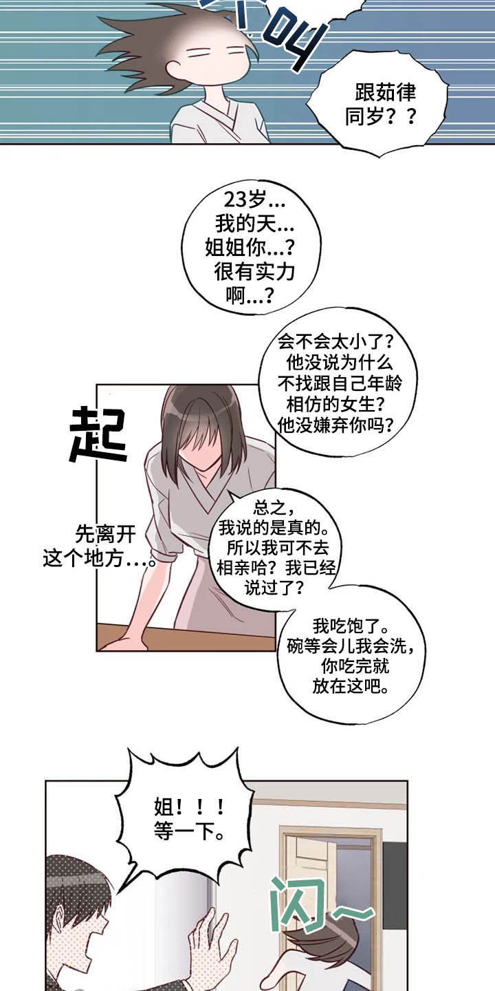 奇妙的偶遇漫画,第28章：自己的错1图