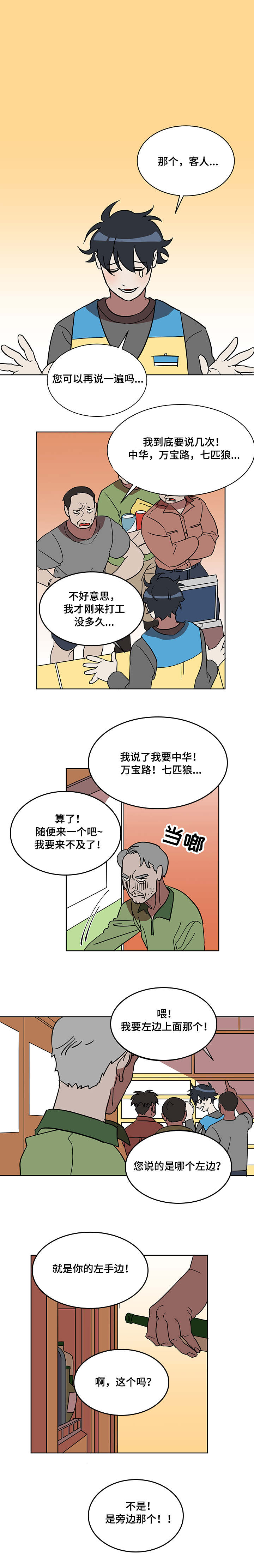 年下策略漫画,第1章：打工生活1图