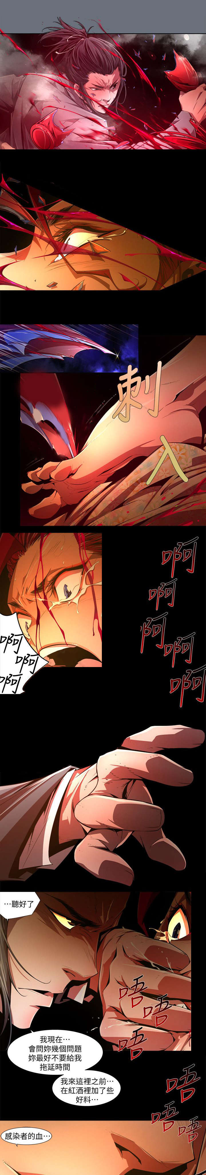 感染地带漫画,第48章：逼问2图