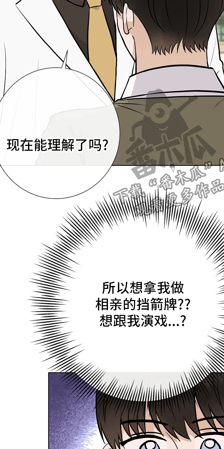 落跑甜心漫画,第44章：挡箭牌5图