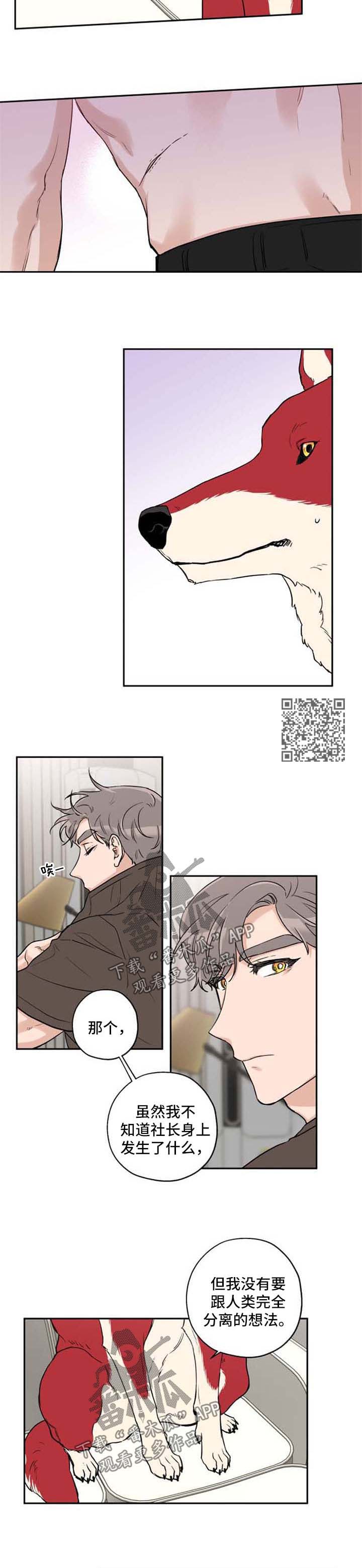 赤狼漫画,第35章：不想分开3图
