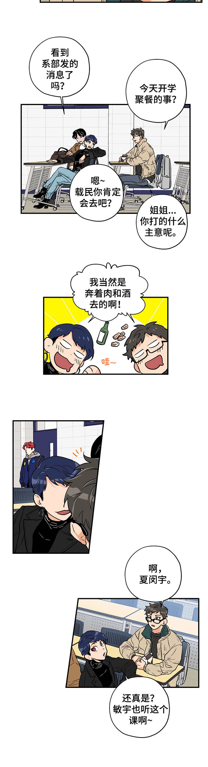 赤狼漫画,第1章：聚餐4图