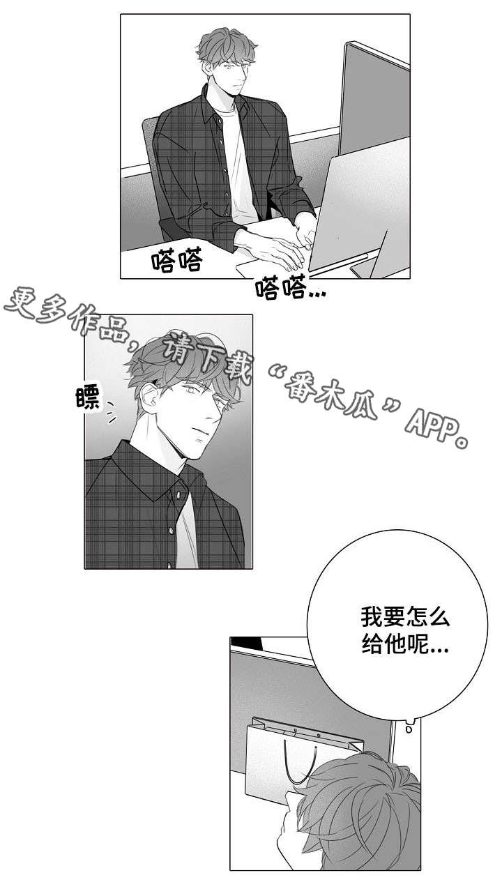 职场伪装漫画,第23章：礼物2图