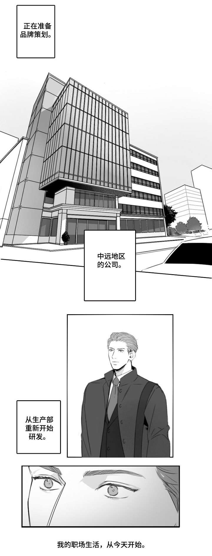 职场伪装漫画,第1章：入职2图