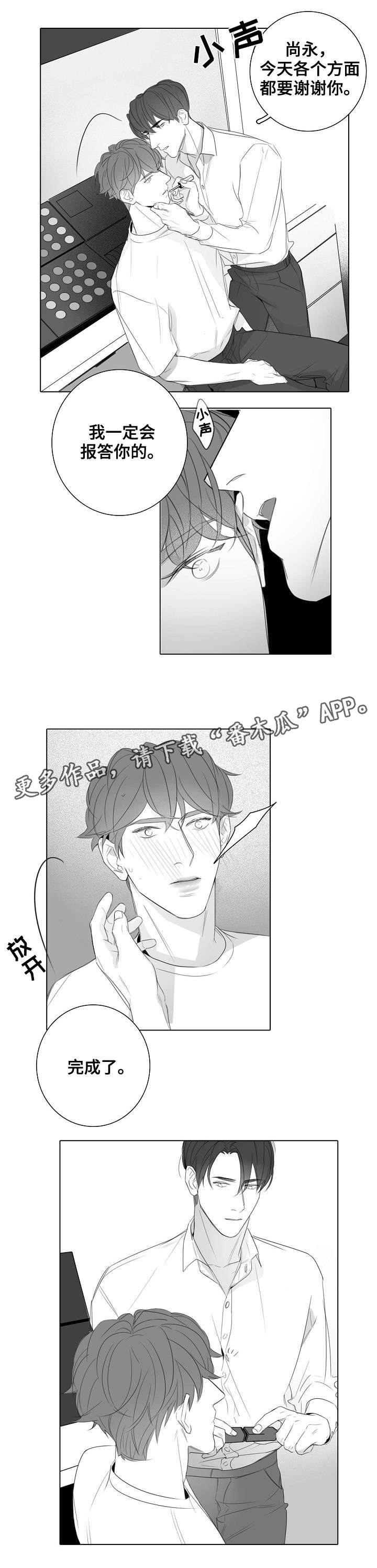 职场伪装漫画,第31章：报答1图