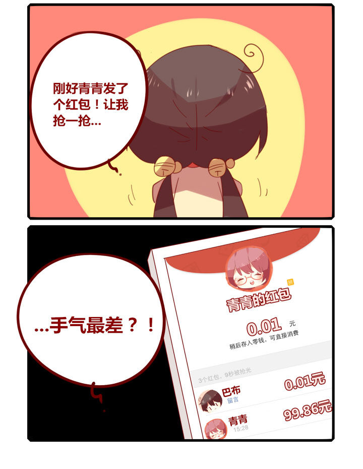 你听说过女子大学生吗？漫画,第208章：新年特别篇-红包来啦4图