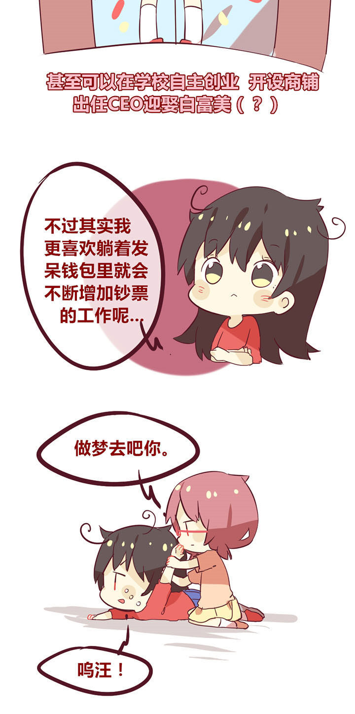 你听说过女子大学生吗？漫画,第24章：校园兼职小百科3图