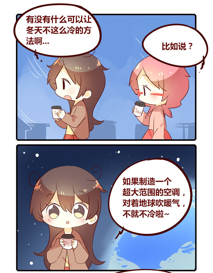 你听说过女子大学生吗？漫画,第296章：地球空调3图