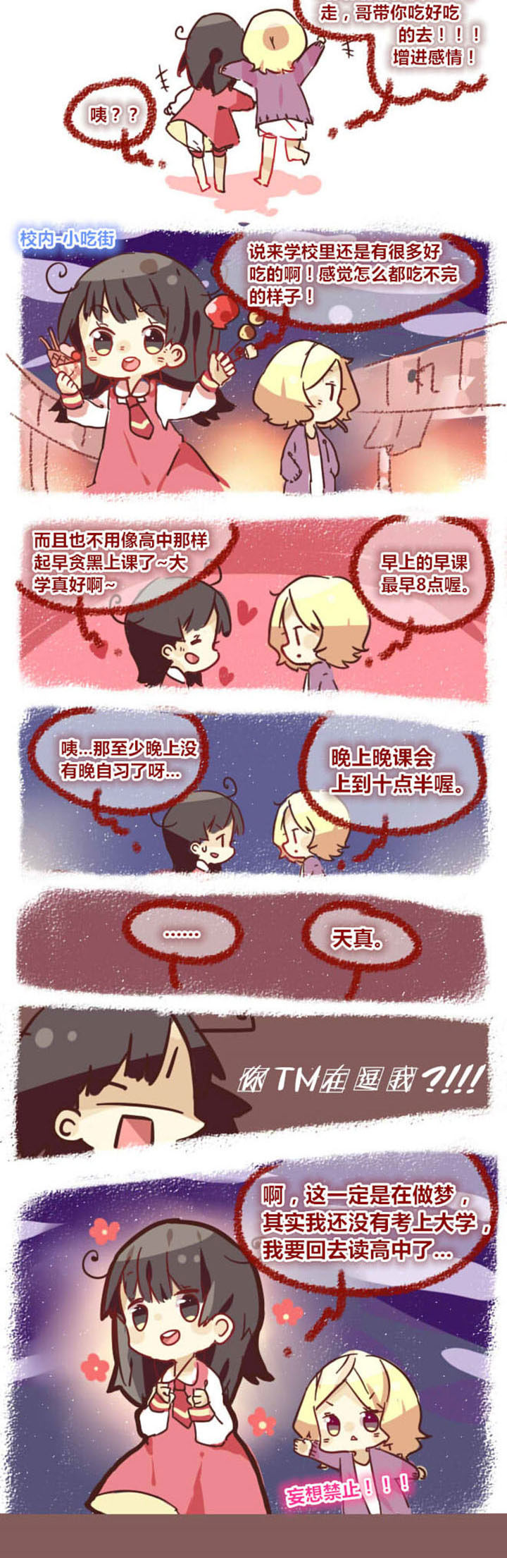 你听说过女子大学生吗？漫画,第1章：今天开始当大学生2图