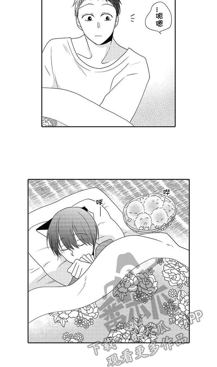 山神是猫妖漫画,第15章：想保护你4图