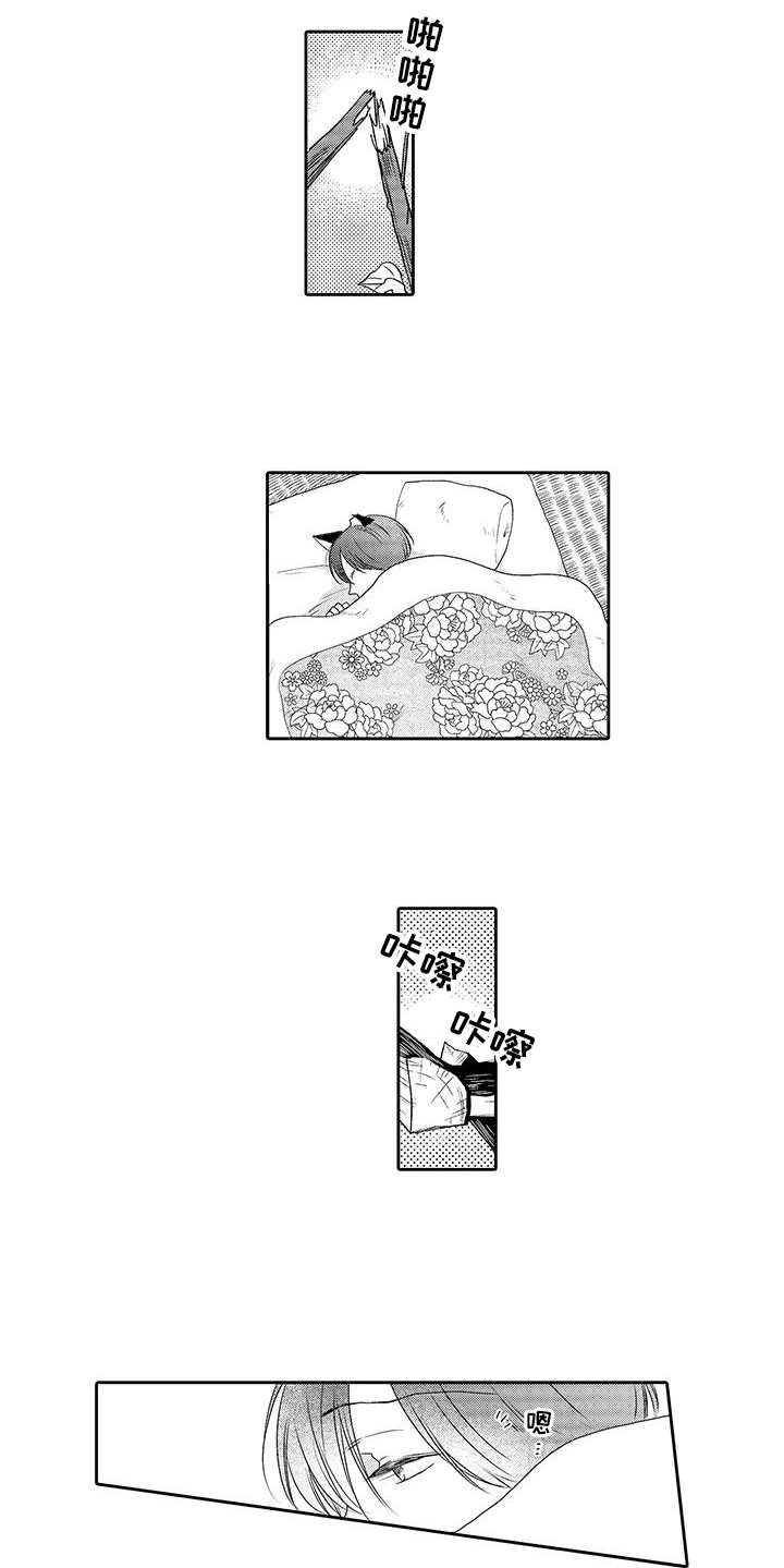 山神是猫妖漫画,第3章：摘果子1图