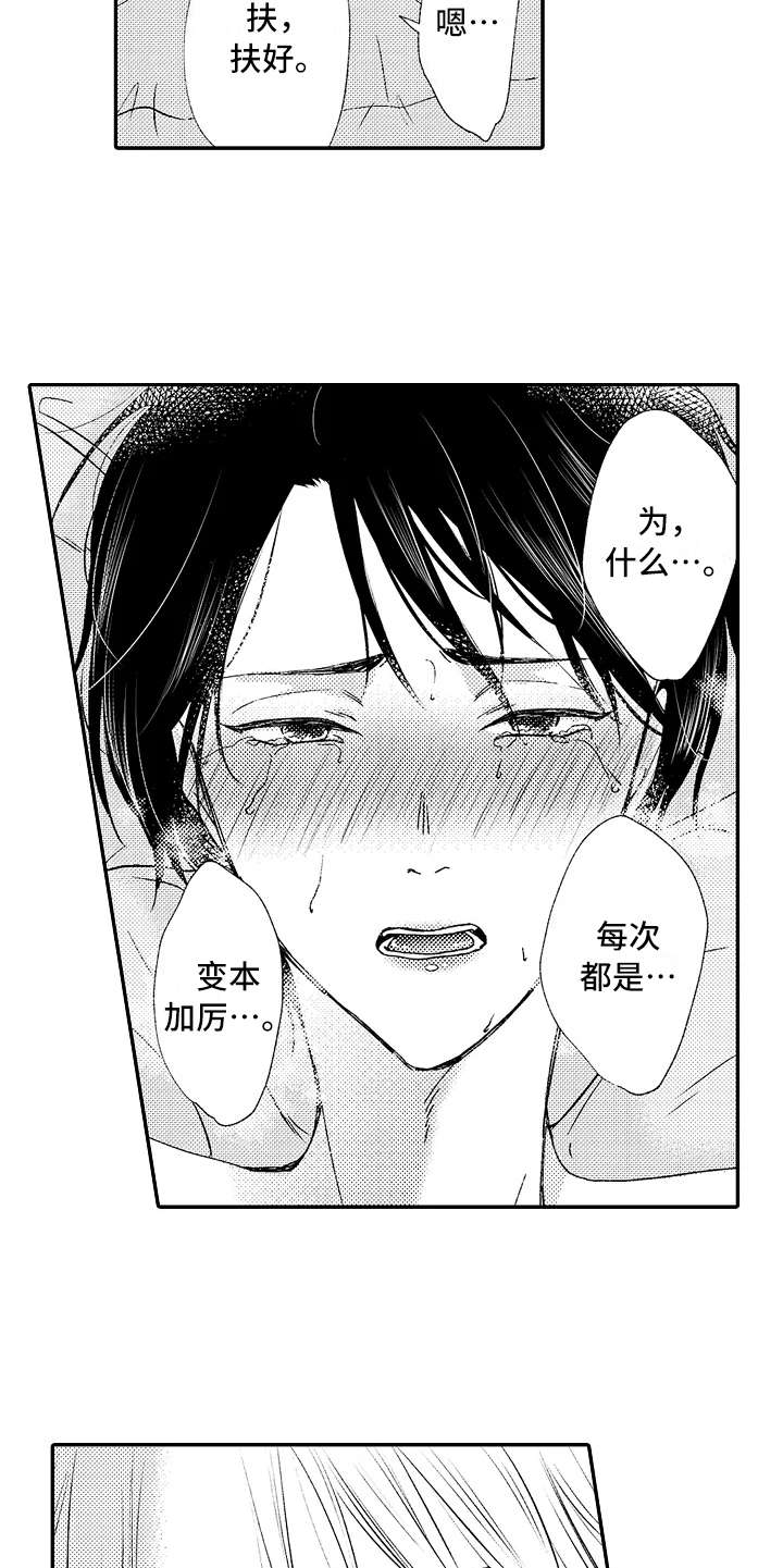 减压的手机游戏漫画,第9章：不太一样1图