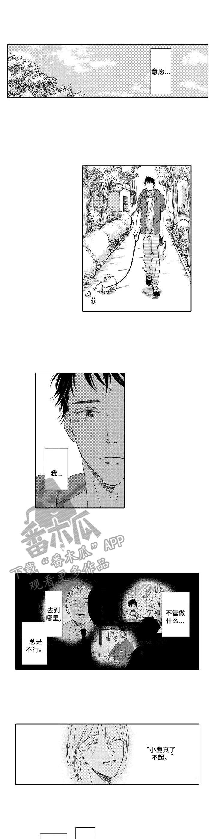 不会咬人的狗漫画,第12章：散步1图