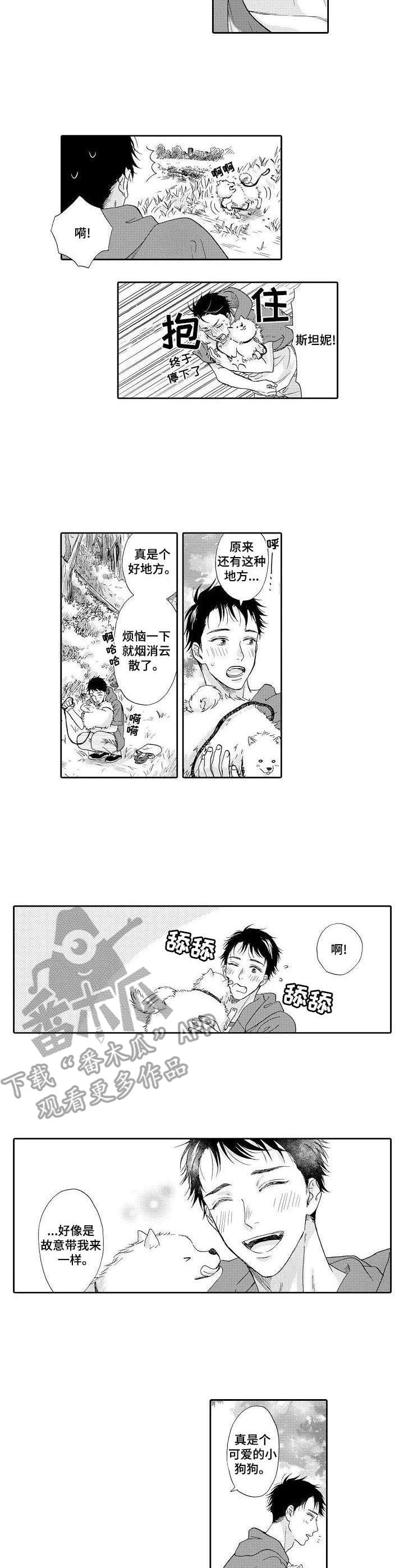 不会咬人的狗漫画,第12章：散步5图